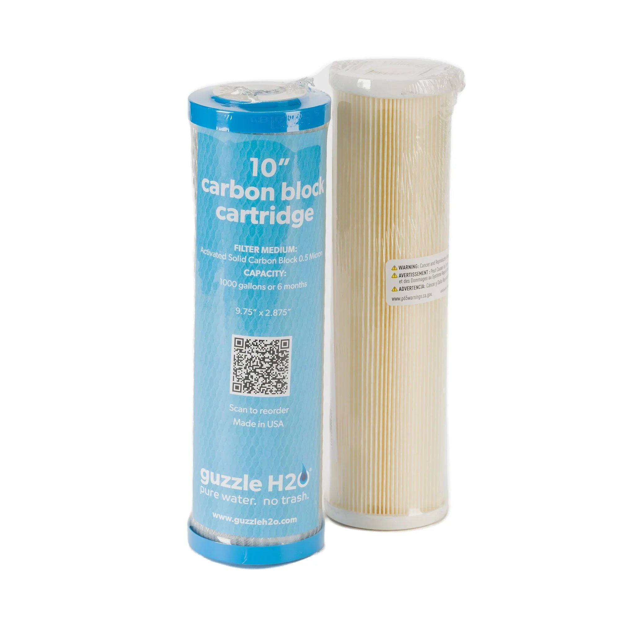 Replacement Cartridge Set for Stealth 2X10 Guzzle H2O