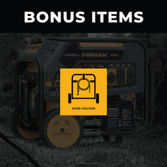 FIRMAN Power Equipment Dual Fuel Portable Generator 7125/5700W Electric Start 120/240V