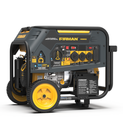 FIRMAN Power Equipment Dual Fuel Portable Generator 10000/8000W Electric Start 120/240V with CO alert
