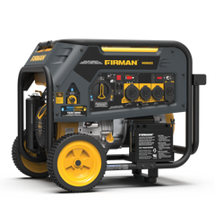 FIRMAN Power Equipment Dual Fuel Portable Generator 8000W Electric Start 120/240V