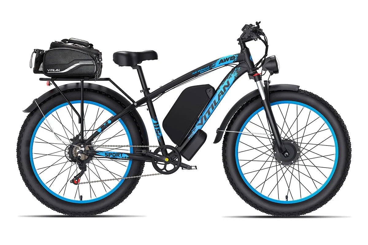 Vitilan H5 Dual Motor Fat Tire Electric Bike Vitilan