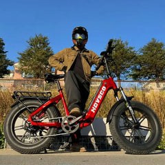 HOVSCO HovBeta 20" Foldable Fat Tire Electric Bike - Green Vista Living