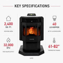 ComfortBilt HP21 Pellet Stove