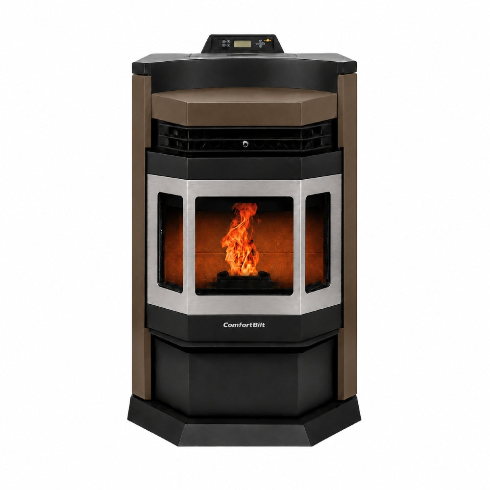 ComfortBilt HP22-N SS Pellet Stove Brown