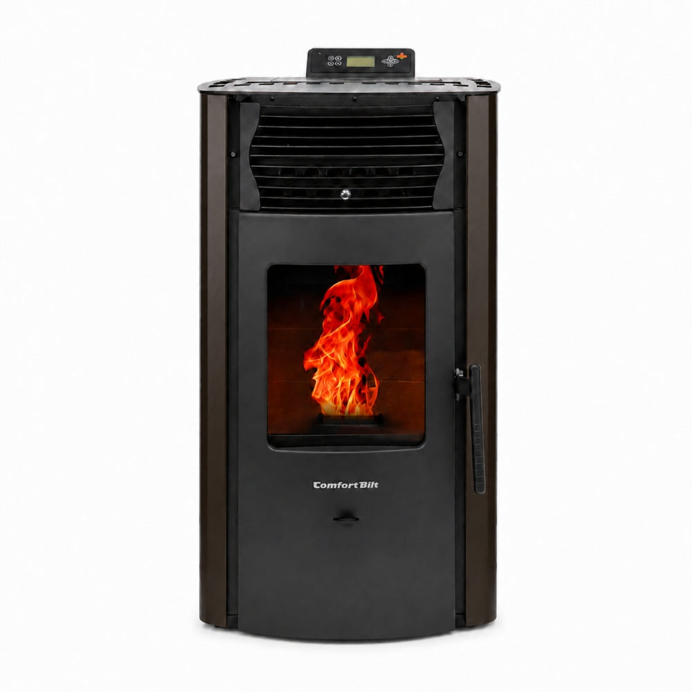 ComfortBilt HP50S Pellet Stove - Dark Brown