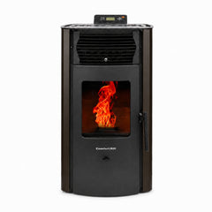 ComfortBilt HP50S Pellet Stove - Dark Brown
