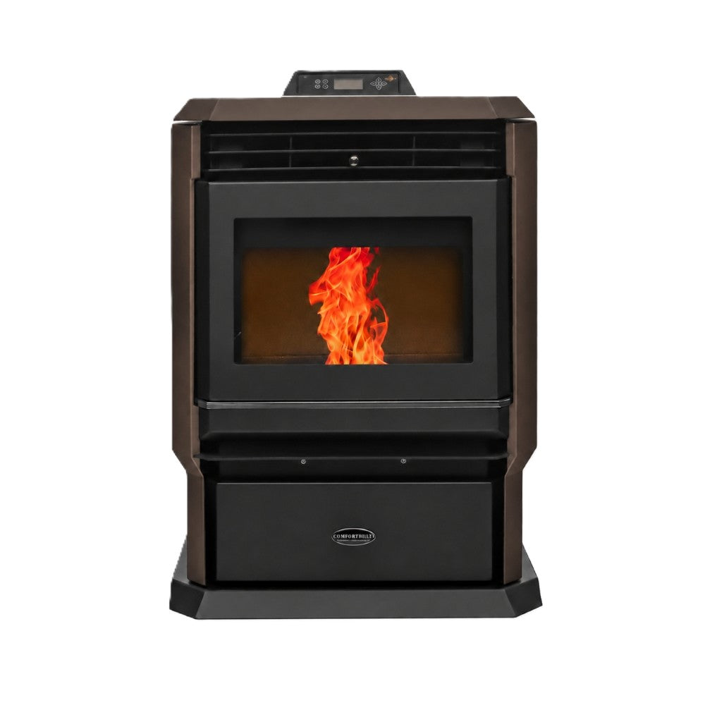 ComfortBilt HP61 Pellet Stove Dark Brown