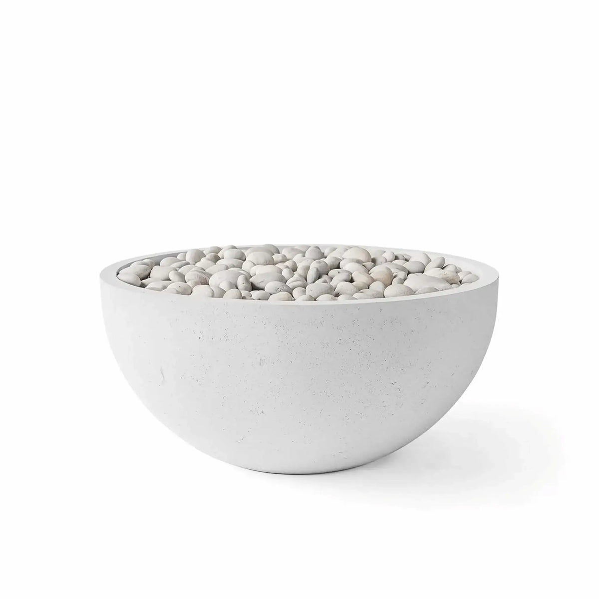 Flame Havens 32" Round Serenade GFRC Fire Pit - MLFPK Match Lit Ignition by Dekko Concrete and HPC Fire