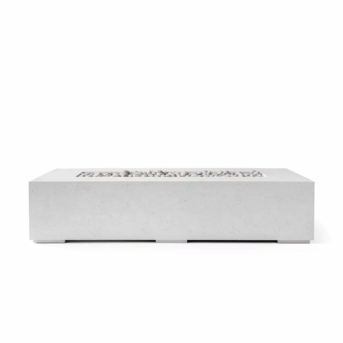 Flame Havens 72” x 33” Rectangle Sonoma GFRC Fire Pit - MLFPK Match Lit Ignition by Dekko Concrete and HPC Fire