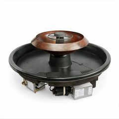 Flame Havens Evolution H20 Copper Fire and Water Feature - 120v On/Off Electronic Ignition by HPC FireFlame Havens