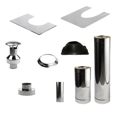 HUUM Barrel Chimney Kit Sauna Barrel Wood Stove Chimney Kit
