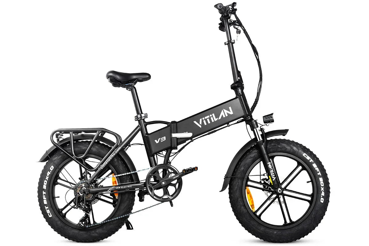 Vitilan V3 2.0 Folding Fat Tires Adult All Terrain Electric Bike Vitilan