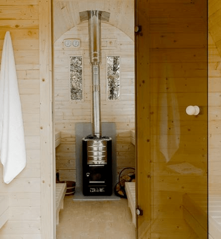 Harvia 1500mm Sauna Wood Stove Chimney Kit