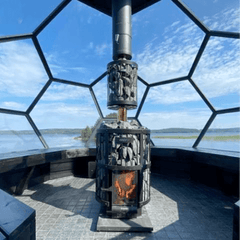Harvia 1500mm Sauna Wood Stove Chimney Kit