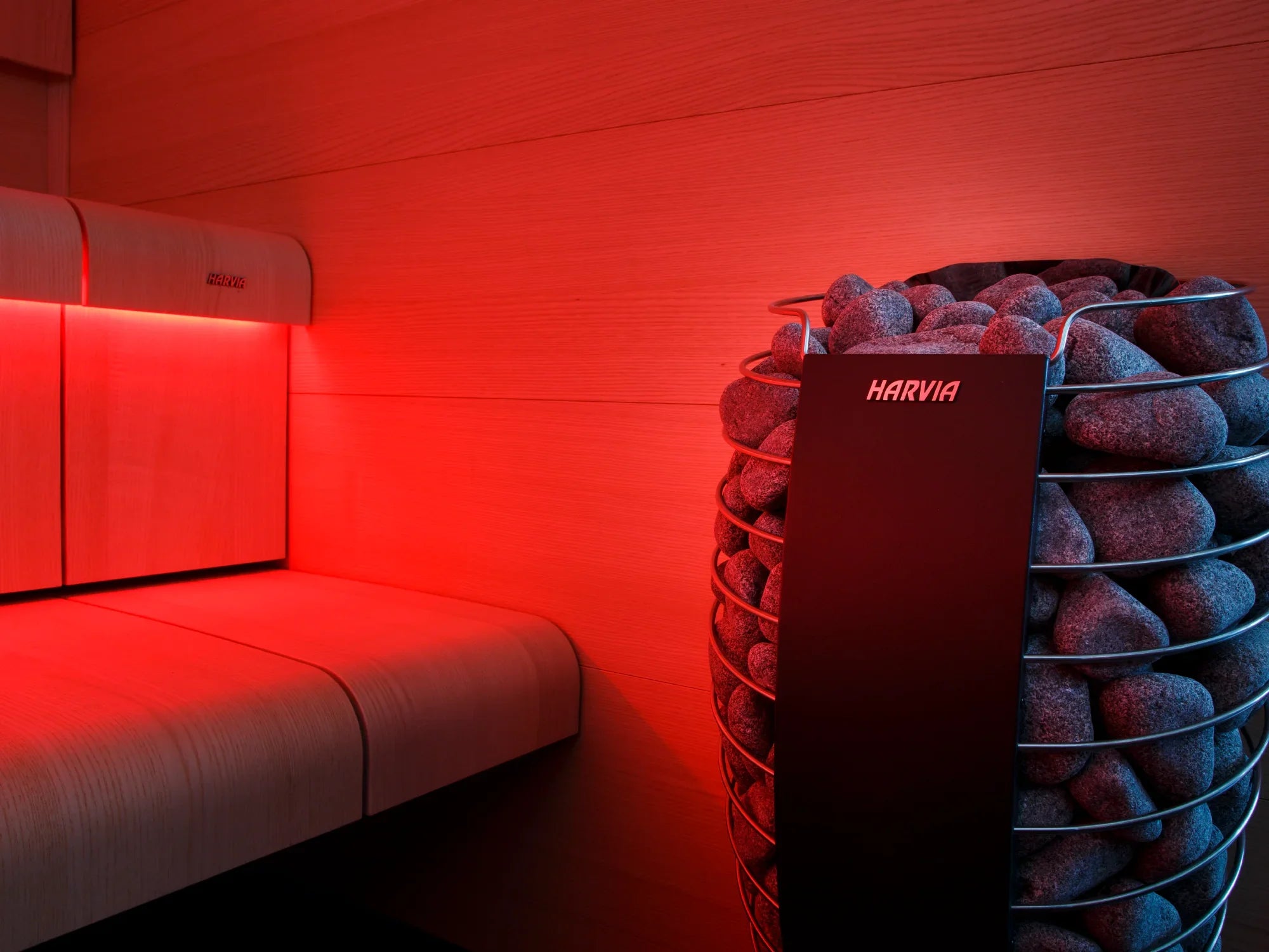 Harvia Spirit SP90E Electric Sauna Heater Package - Green Vista Living