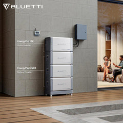 BLUETTI EP13K EnergyPro 13kW + 2 × EnergyPack Batteries (9.6 kWh) Smart Home Backup System - Green Vista Living