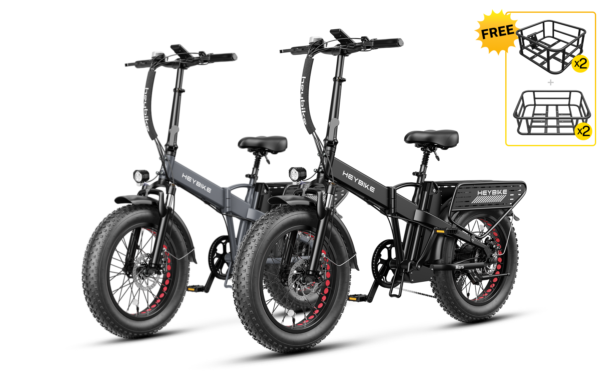 Heybike Mars 2.0 1000W Combo