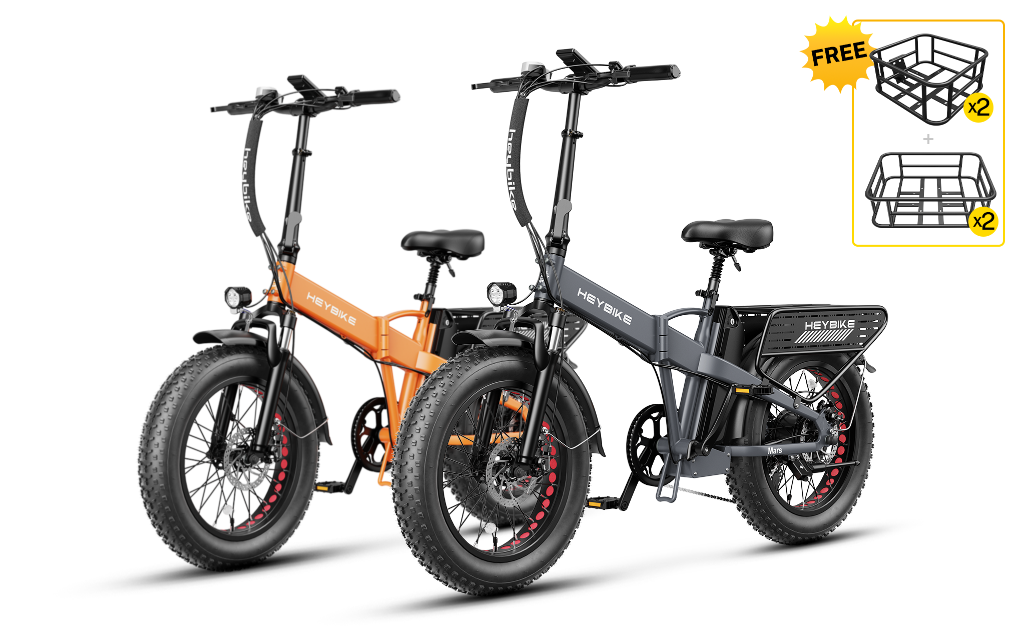 Heybike Mars 2.0 1000W Combo