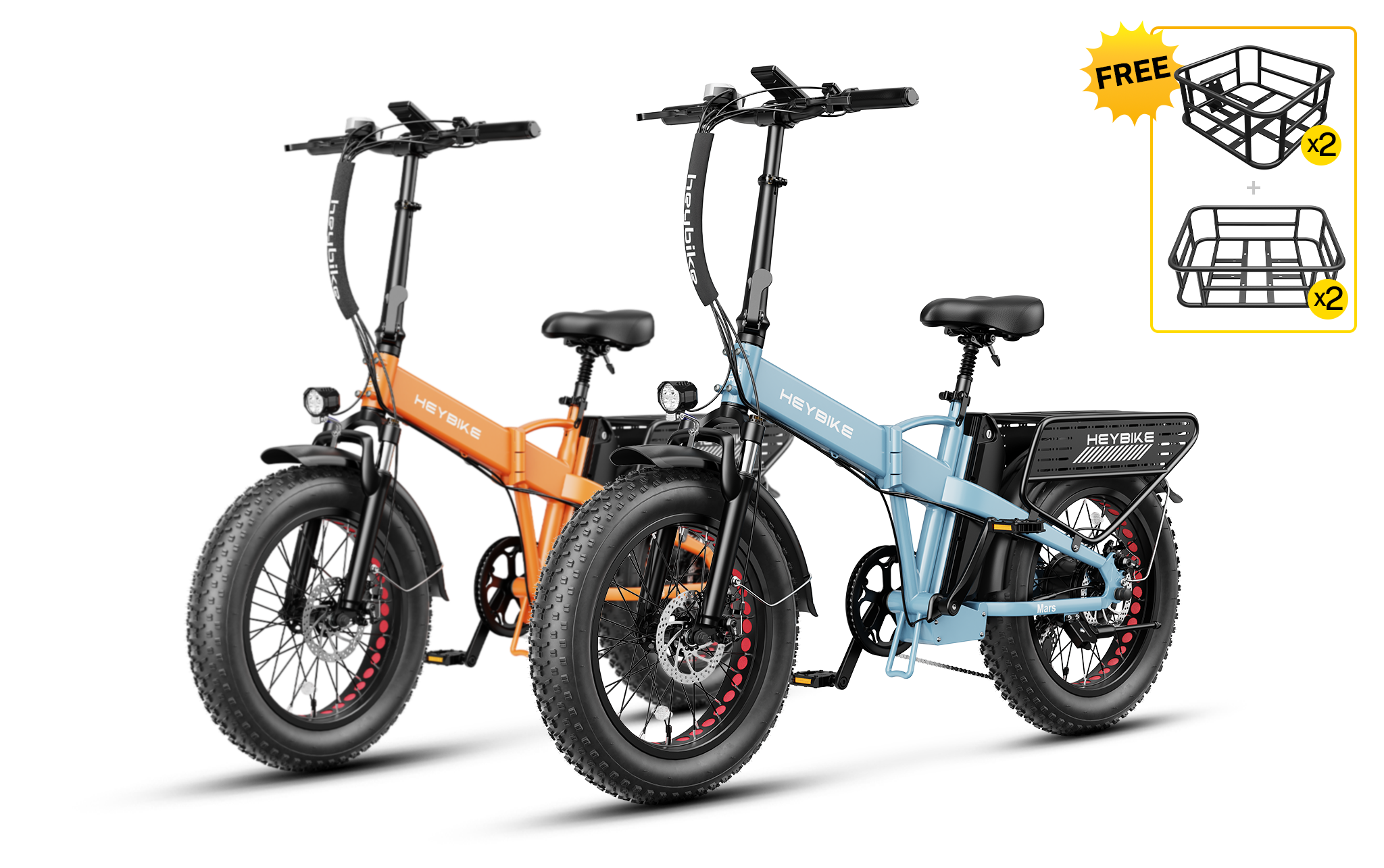 Heybike Mars 2.0 1000W Combo