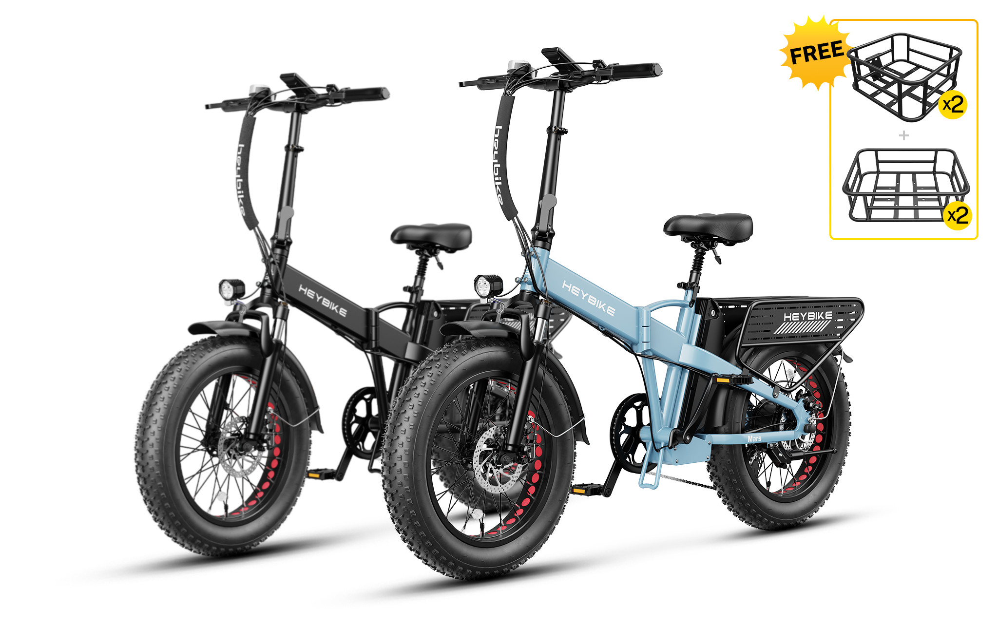 Heybike Mars 2.0 1000W Combo
