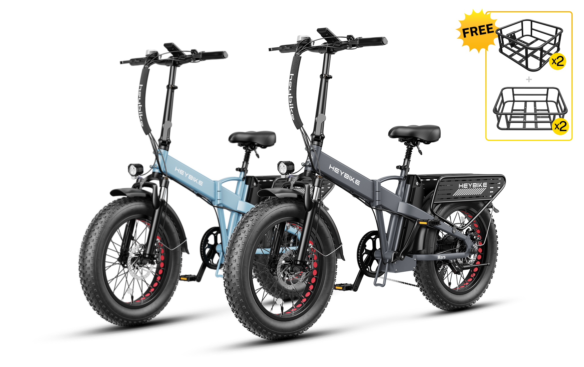 Heybike Mars 2.0 1000W Combo