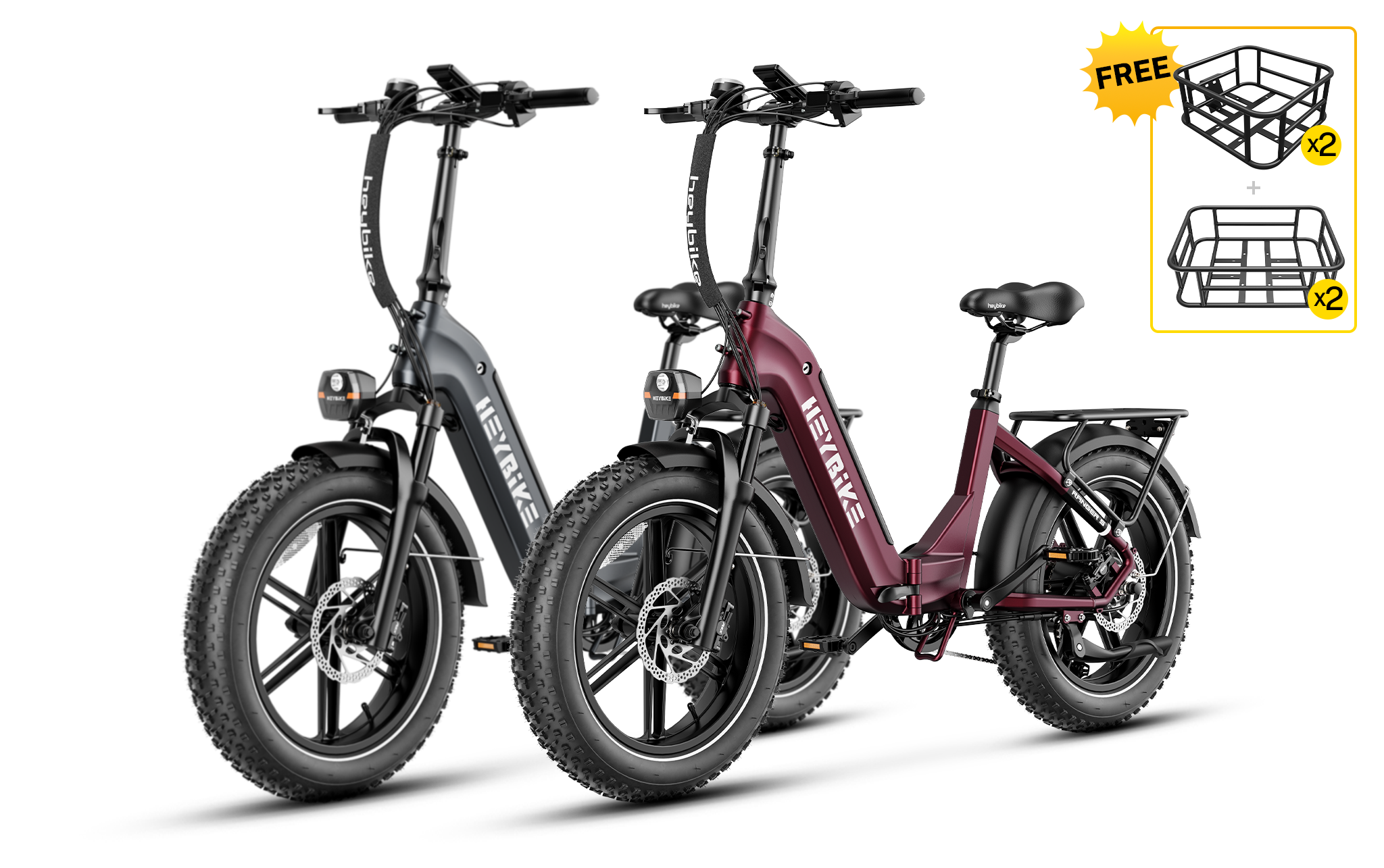 Heybike Ranger S 1000W Combo