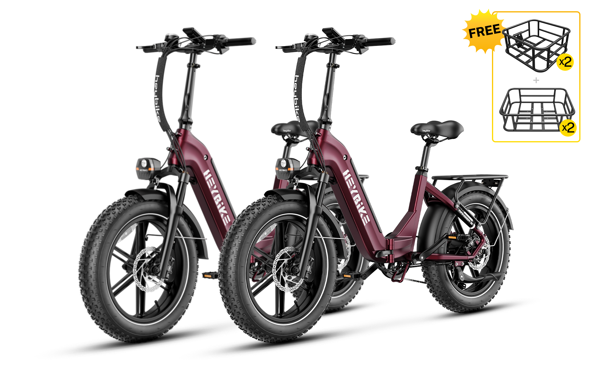 Heybike Ranger S 1000W Combo