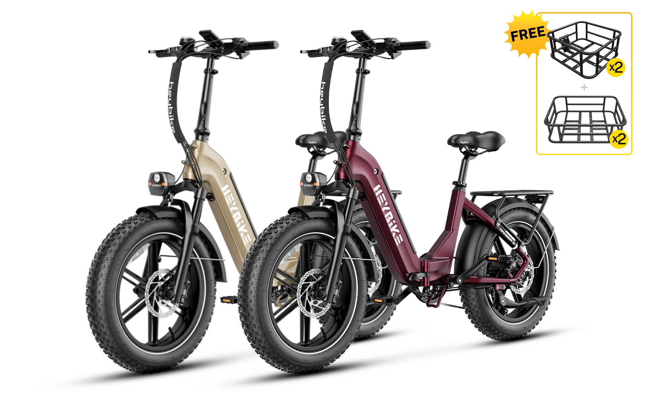 Heybike Ranger S 1000W Combo
