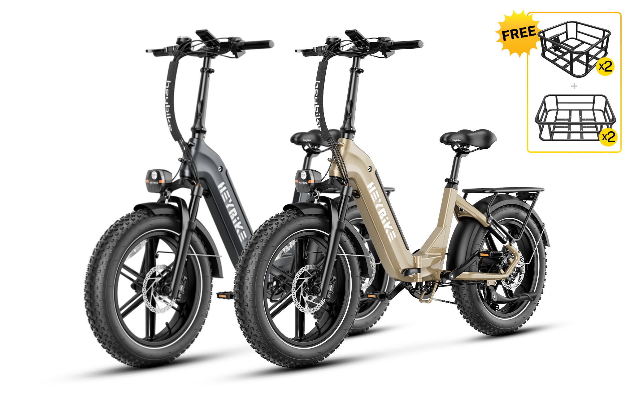 Heybike Ranger S 1000W Combo