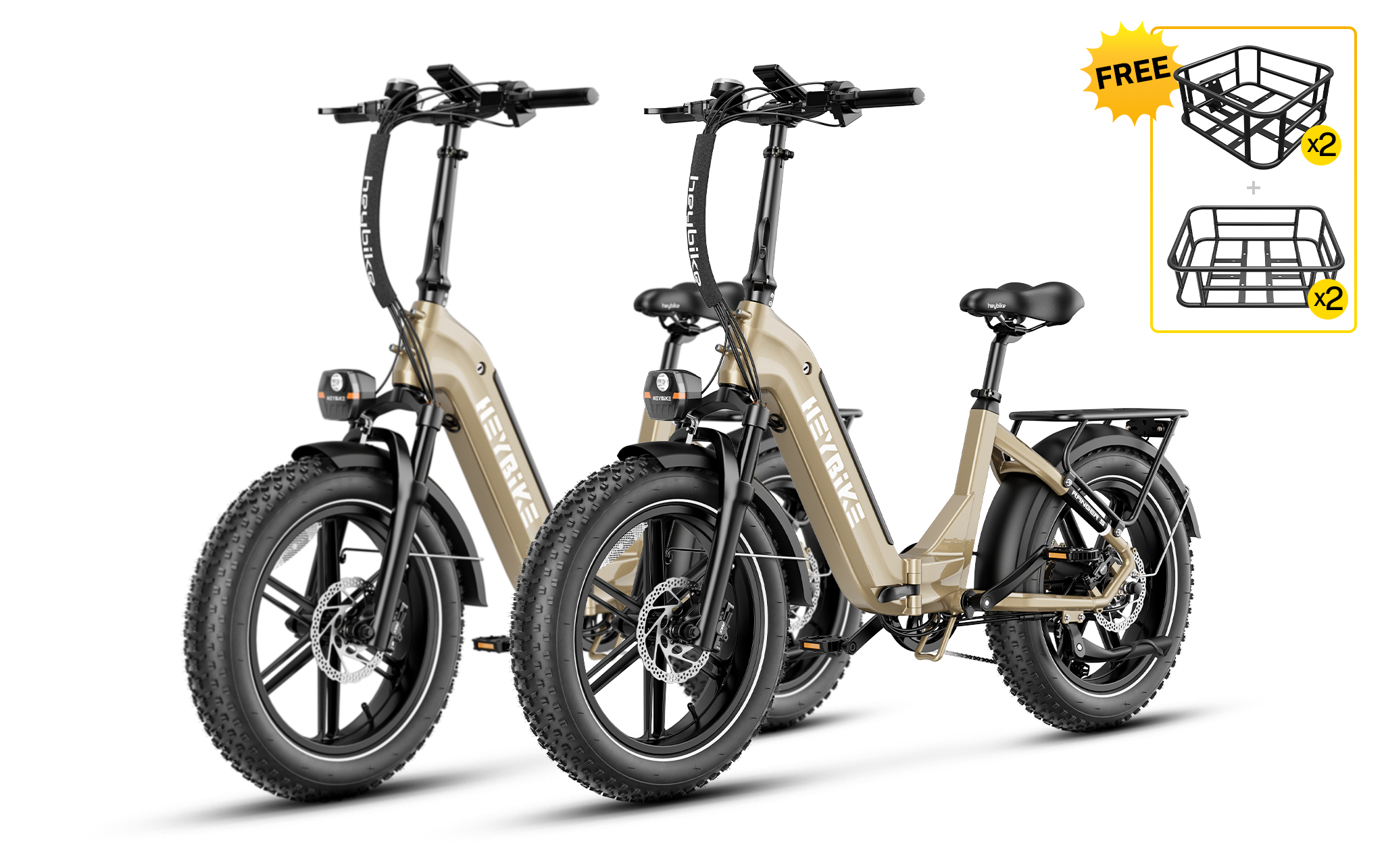 Heybike Ranger S 1000W Combo