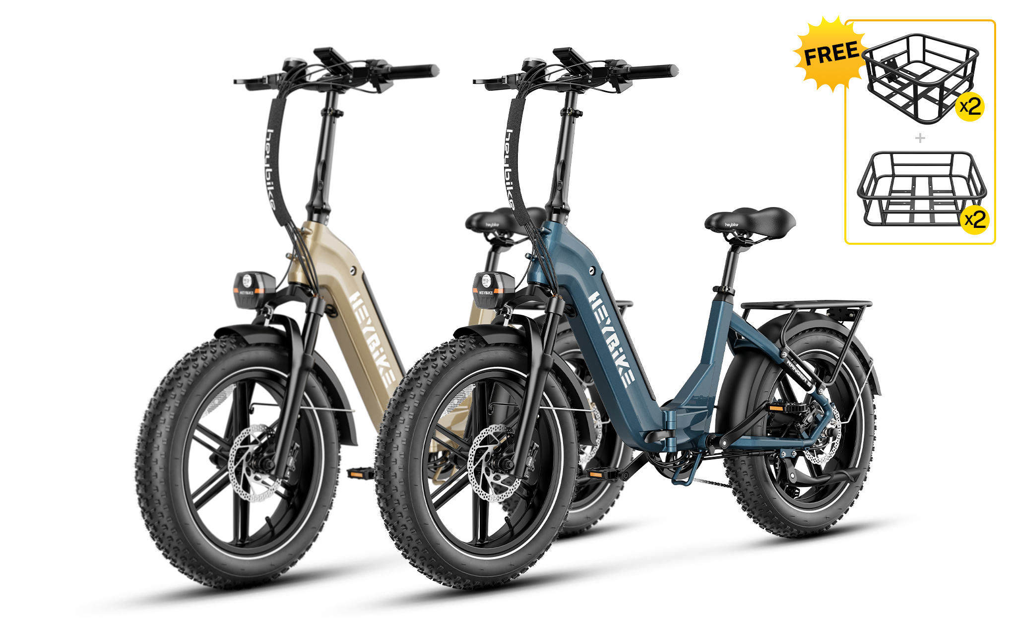 Heybike Ranger S 1000W Combo