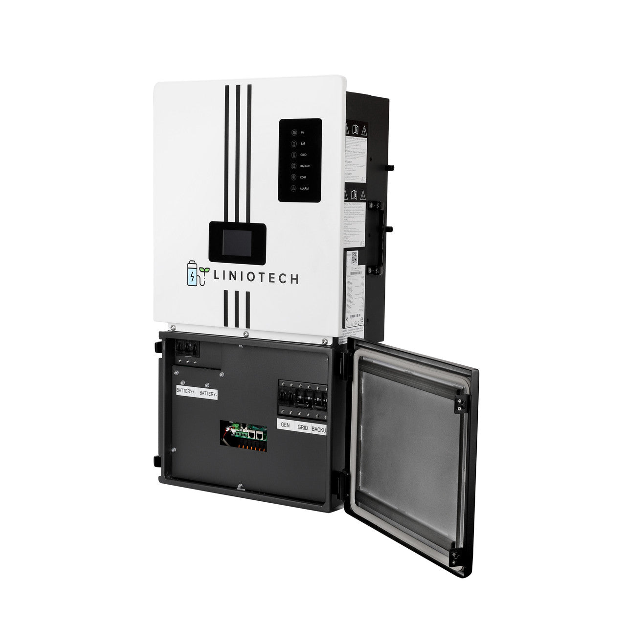 Liniotech 15KVA Hybrid Inverter All in One solar Inverter | 11.4kW AC Output 200A Pass Through