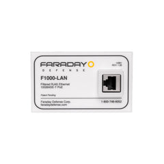 Faraday Defense  EMC Ethernet Filter F1000-LAN