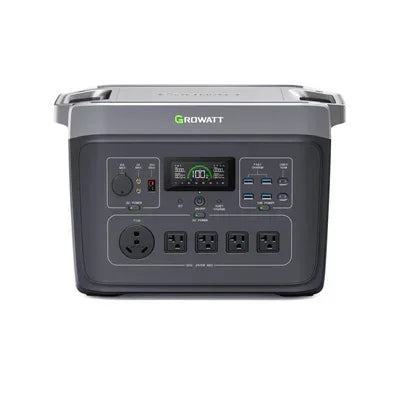 Growatt INFINITY 2000 PRO Portable Power Station | 2048Wh 51.2V | 2400W Output 40Ah | LFP - Green Vista Living