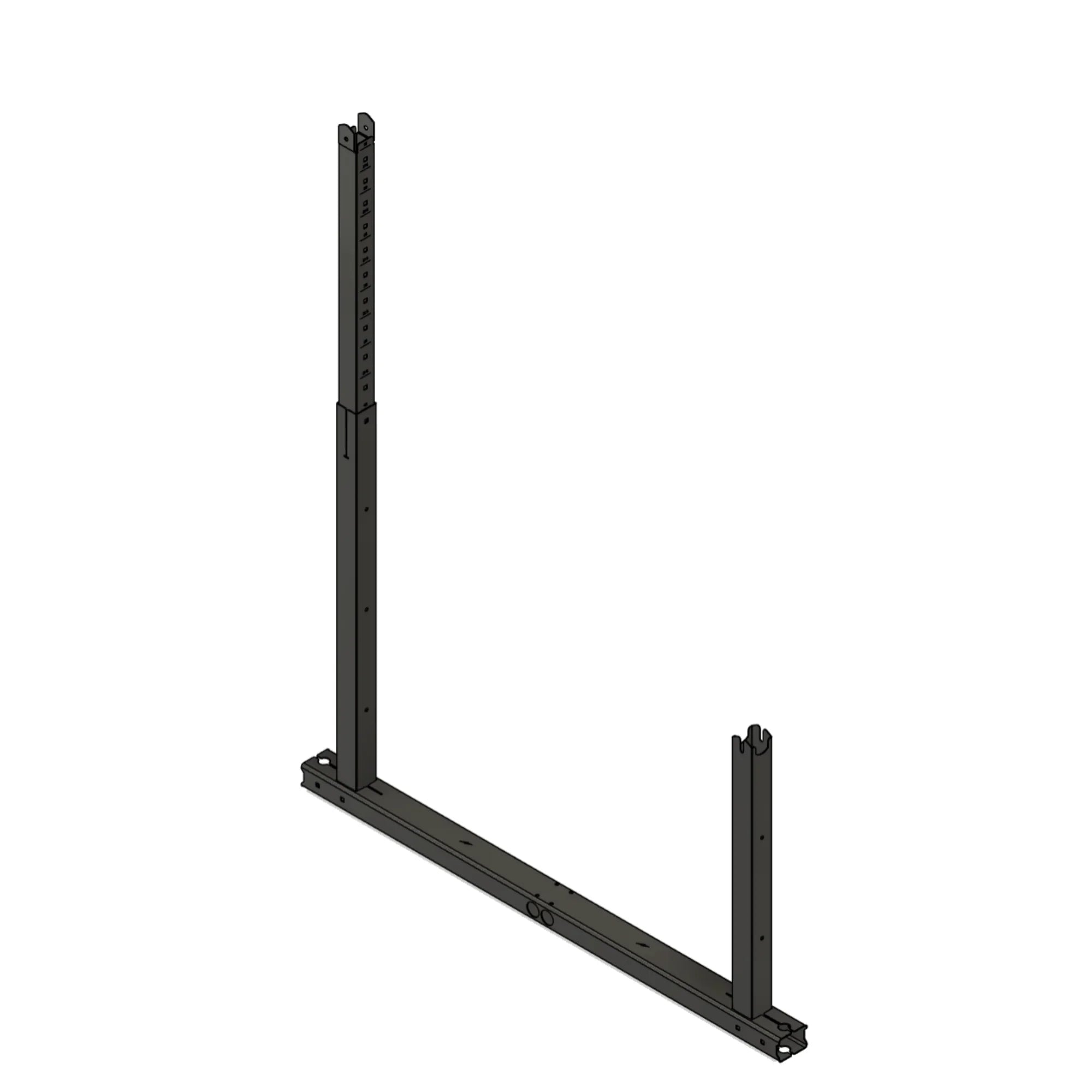 IntegraRack IR-40FSAC Solar Panel Ground Mount | 15-40 Degree Angle | Black High-Strength Composite - Green Vista Living
