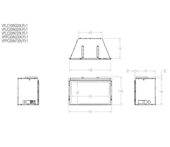 American Hearth Empire Loft Small Vent-Free Fireplace Insert