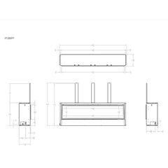 American Hearth Empire Boulevard 60" Vent-Free Fireplace