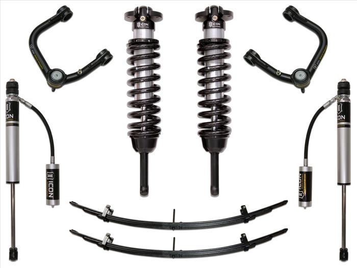 ICON 2005-2015 Toyota Tacoma 0-3.5 inch Lift/2016-2023 Tacoma 0-2.75 inch Lift, Stage 3 Suspension System, Tubular UCA