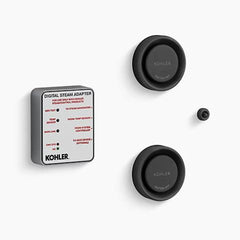 Kohler Invigoration Series DTV+ H-5549-K1 Tandem Steam Adapter Kit with Two Steam Heads, Temperature Sensor, Adapter (18kW to 30kW)