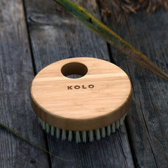 KOLO Sauna Bath Brush Natural Bamboo, No Handle - Green Vista Living