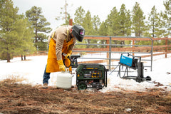 FIRMAN Power Equipment LPG Portable Generator 4100/3300W Electric Start