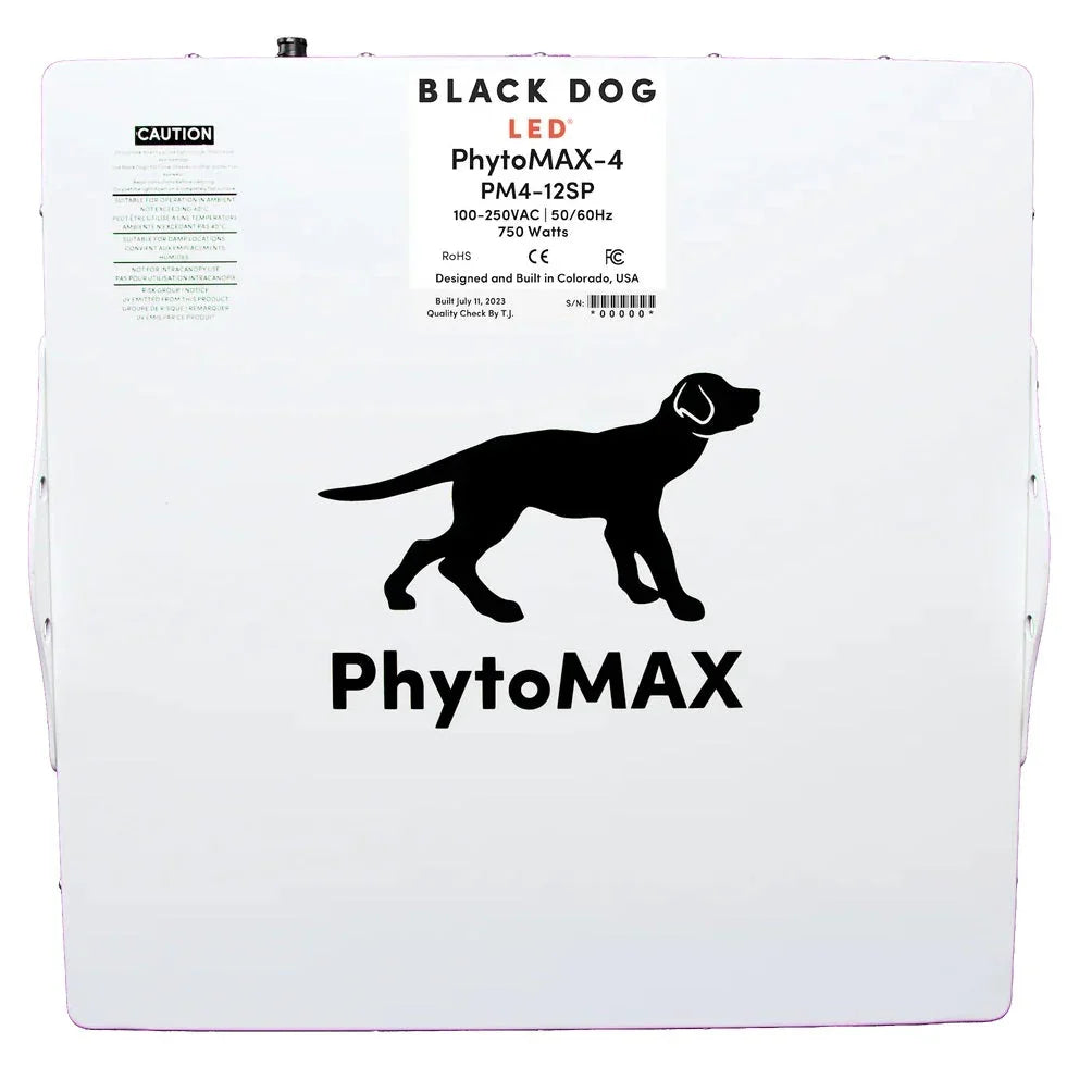 Black Dog 750W PhytoMax-4 12S LED Grow Light - Green Vista Living
