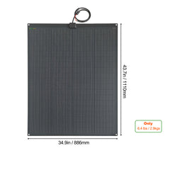 Lensun 200W Flexible Solar Panel, Advanced N-type solar cells 25% efficiency