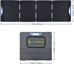 Lensun 200W 12V Waterproof Foldable Solar Panel