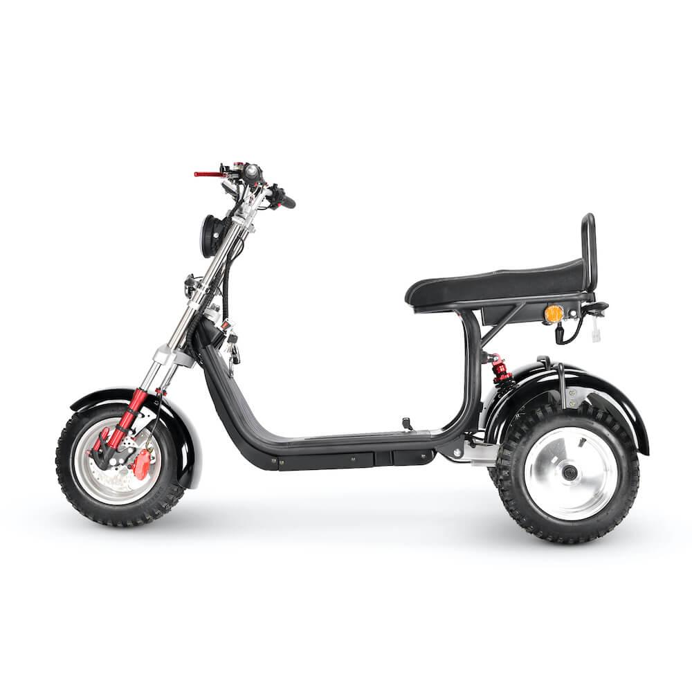 LinksEride CP7 DUAL MOTOR 2000W 60V 20Ah Electric Scooter Trike - Green Vista Living