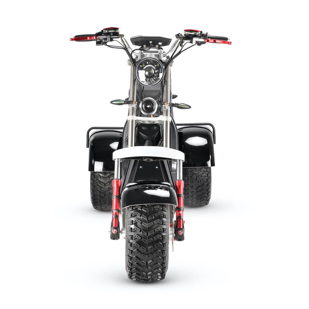 LinksEride CP7 DUAL MOTOR 2000W 60V 20Ah Electric Scooter Trike - Green Vista Living