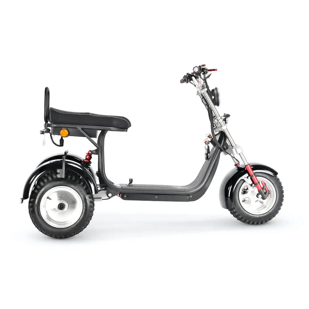 LinksEride CP7 DUAL MOTOR 2000W 60V 20Ah Electric Scooter Trike - Green Vista Living