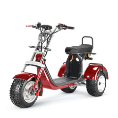 LinksEride CP7 DUAL MOTOR 2000W 60V 20Ah Electric Scooter Trike - Green Vista Living