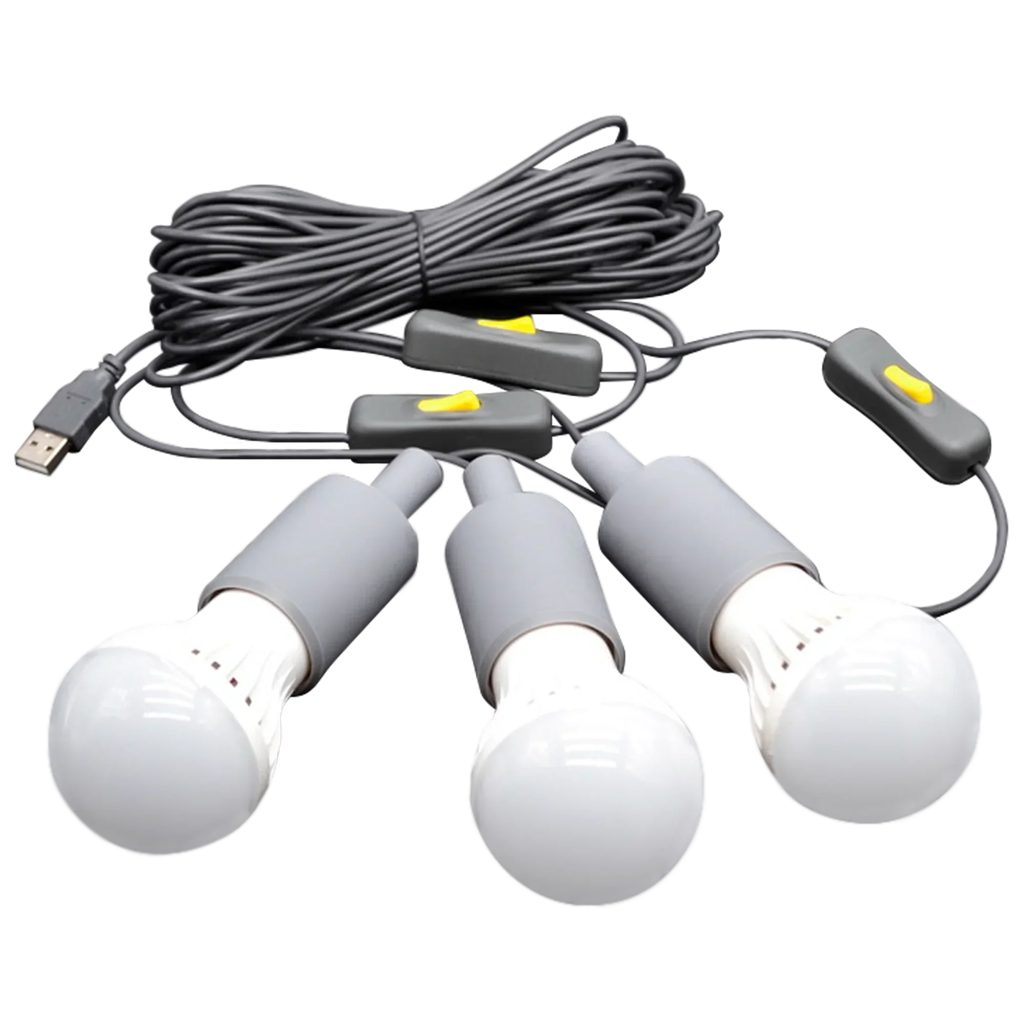 Lion Energy Morningside 3 LED Light Bulb String - Green Vista Living