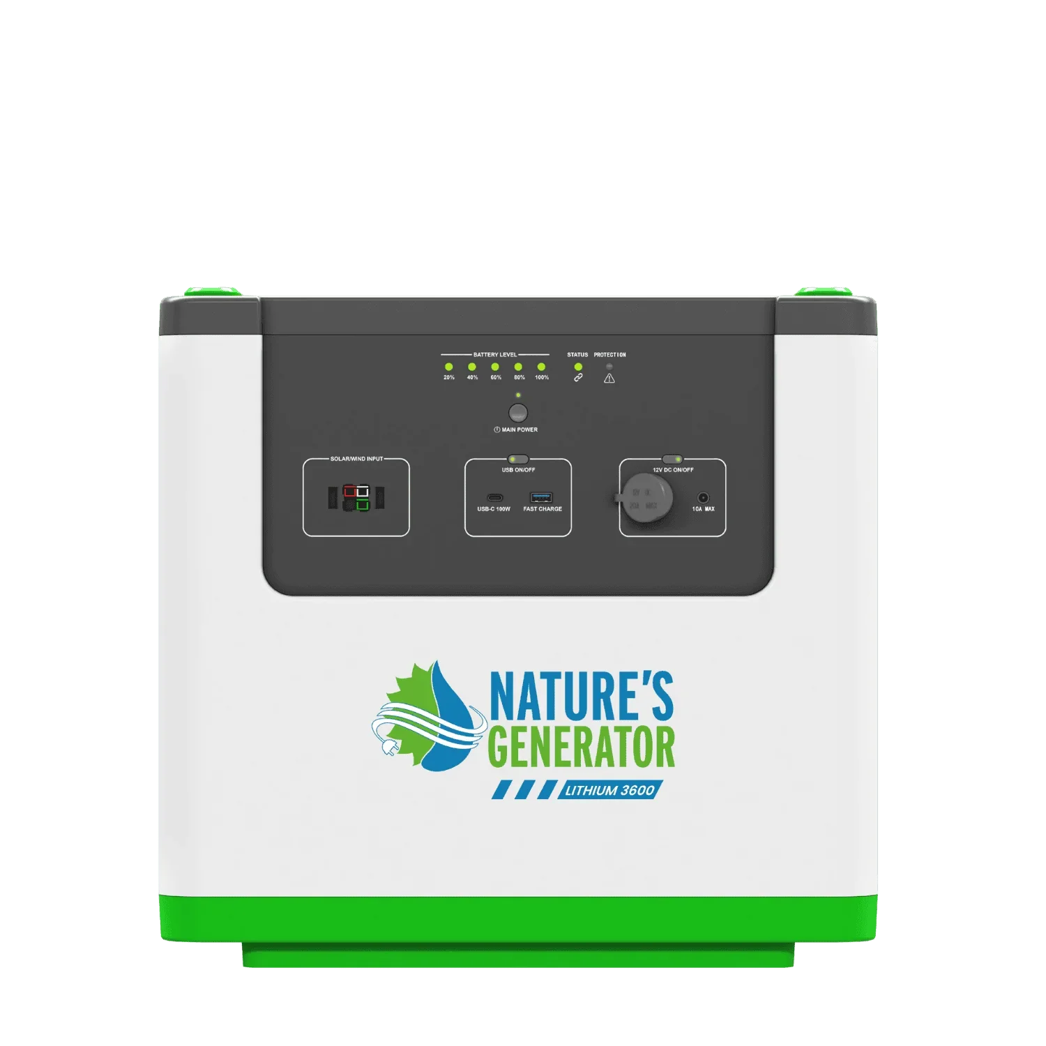Nature's Generator Lithium 3600 Power Pod - Green Vista Living